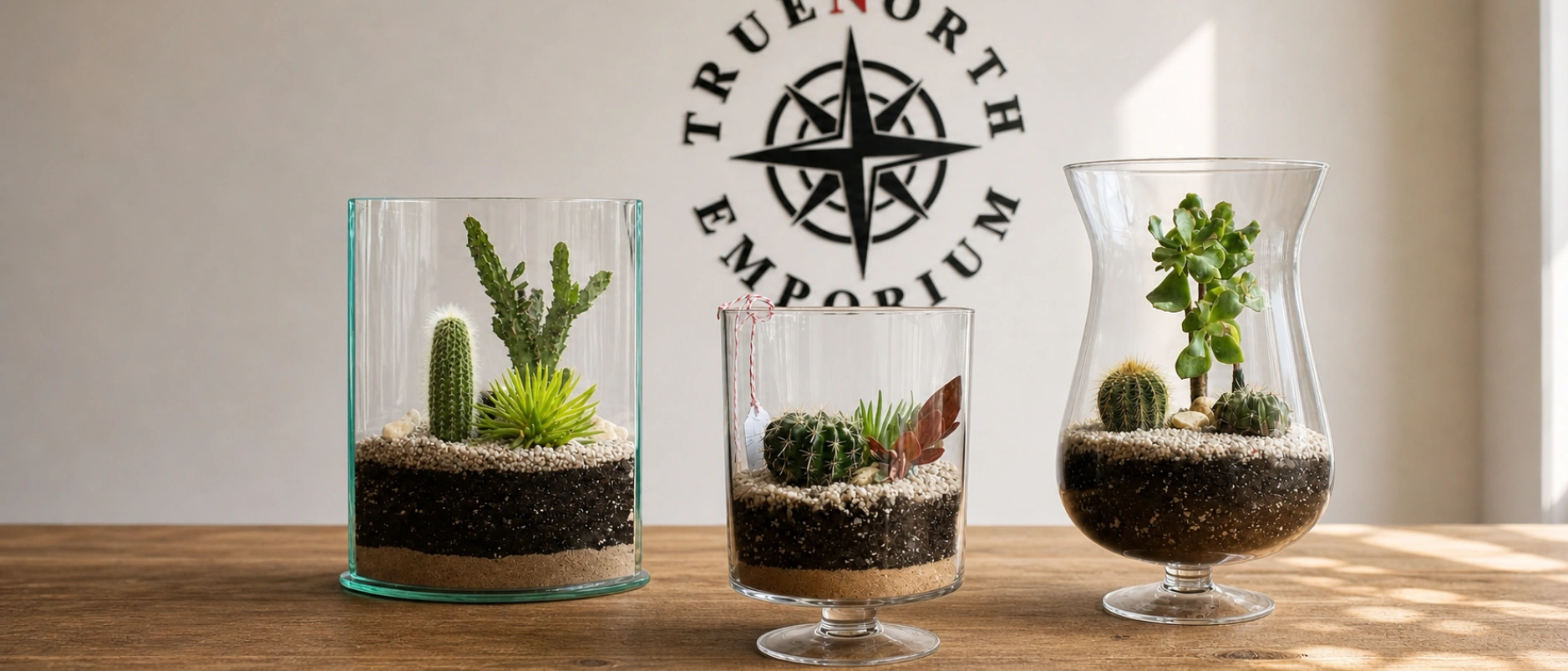 Tabletop Terrariums miniature gardens